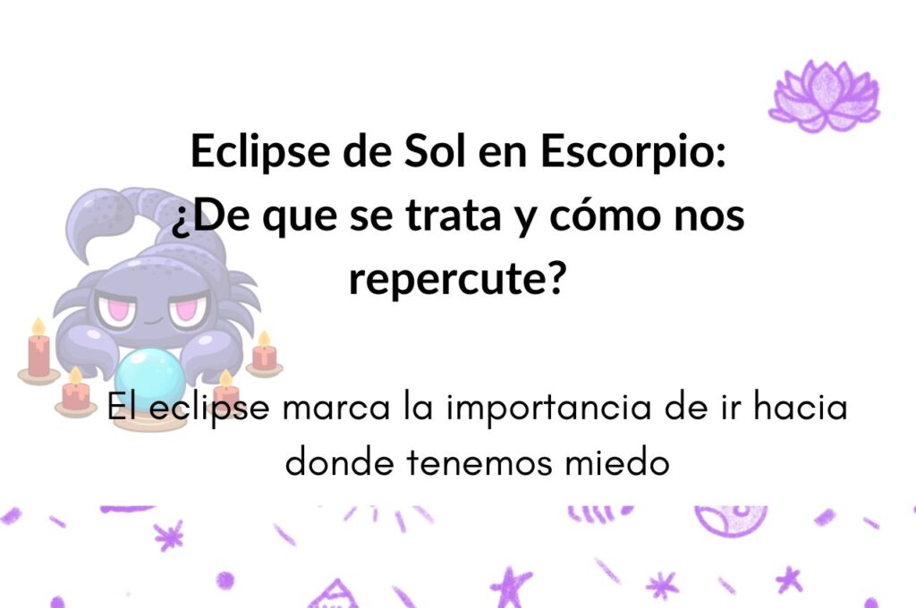 eclipse de sol en escorpio