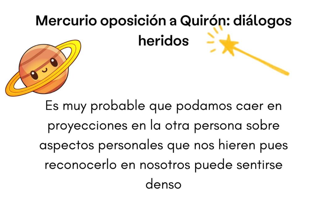 mercurio oposición a quirón