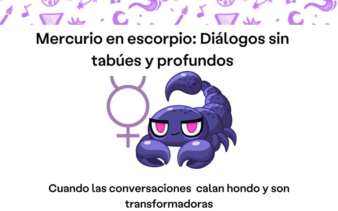 Mercurio en Escorpio