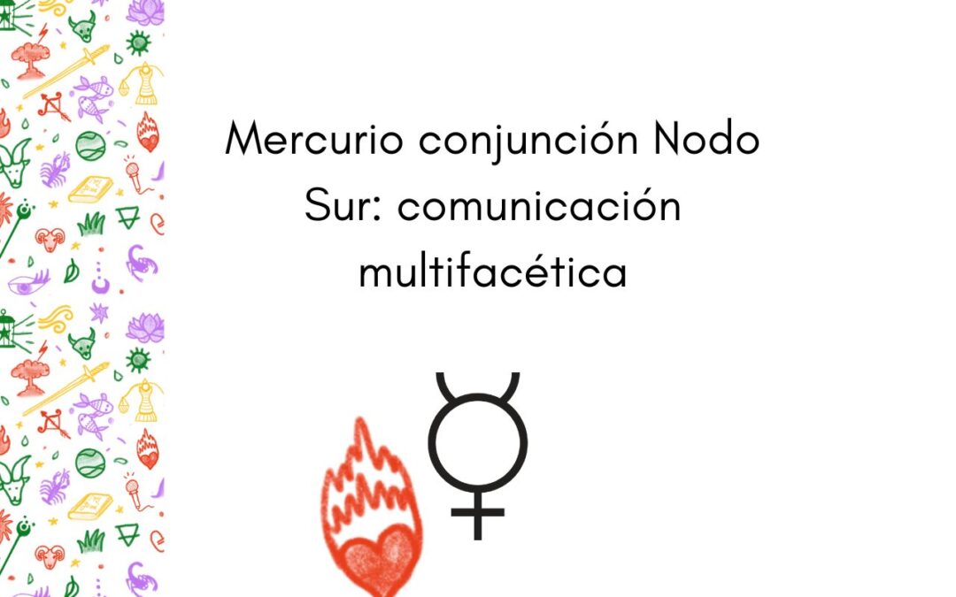 Mercurio conjunción Nodo Sur