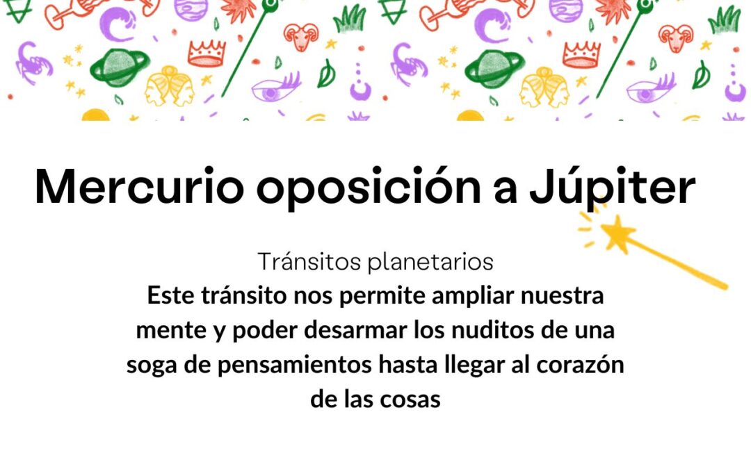 Mercurio oposición a Júpiter