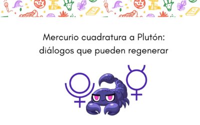 Mercurio cuadratura a Plutón