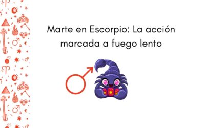 Marte en Escorpio
