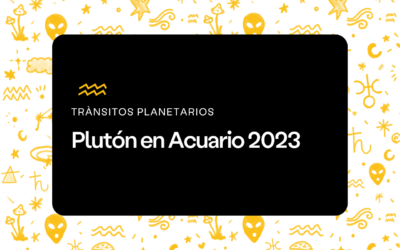 Plutón en Acuario 2023