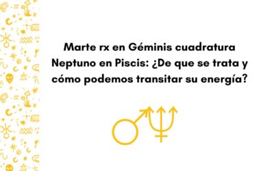 Tránsito de Marte rx en Géminis