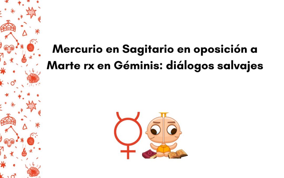 Tránsito Mercurio en Sagitario 2022