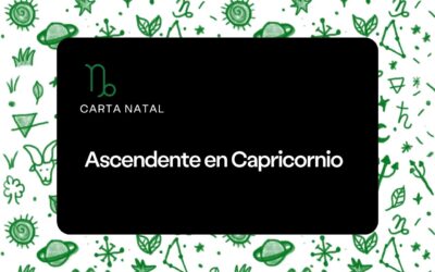 Ascendente en Capricornio
