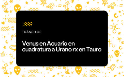 Tránsito de Venus en Acuario 2023