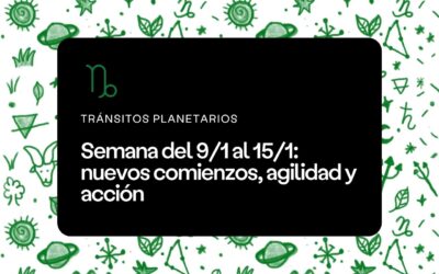 Semana del 9 al 15 de enero 2023
