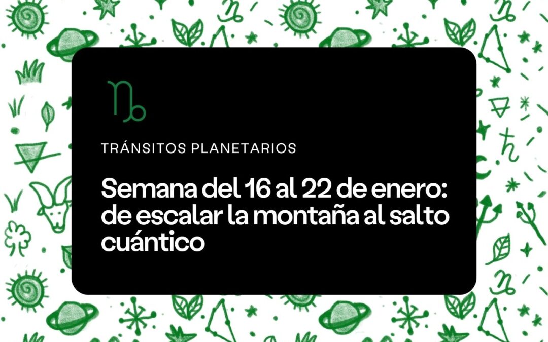 Semana del 16 al 22 de enero