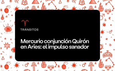 Mercurio conjunción Quirón en Aries