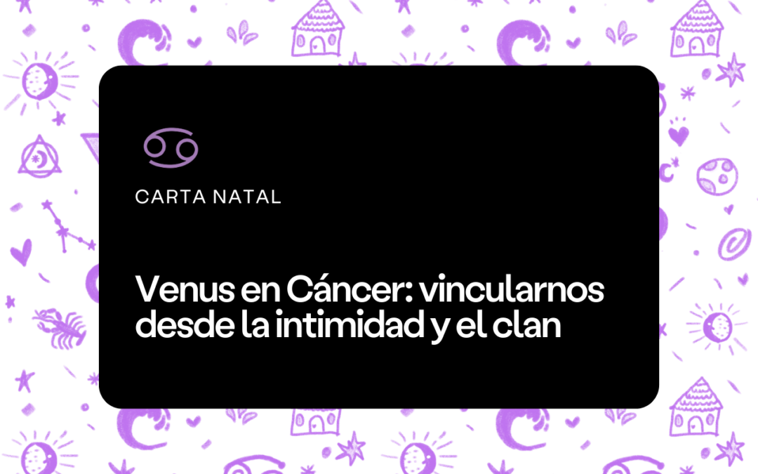 Venus en Cáncer