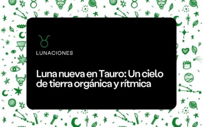 Luna nueva en Tauro 2023