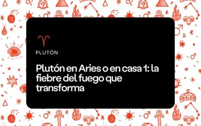 Plutón en Aries o en casa 1