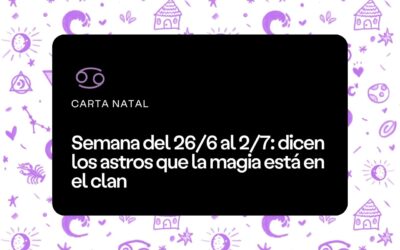 Semana del 26/6 al 2/7