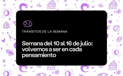 Semana del 10 al 16 de julio 2023