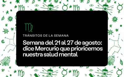 Semana del 21 al 27 de agosto