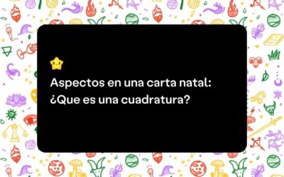 Aspectos en una carta natal: Cuadratura