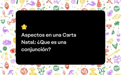 Aspectos en una Carta Natal: Conjunción
