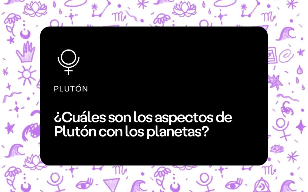 Aspectos de Plutón