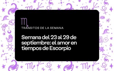 Semana del 23 al 29 de octubre 2023