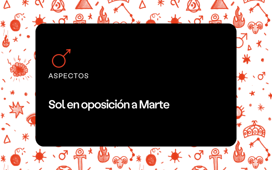 Sol en oposición a Marte