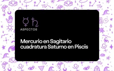 Tránsito de Mercurio en Sagitario