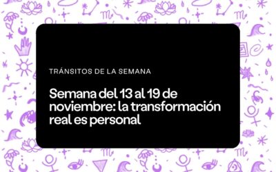 Semana del 13 al 19 de noviembre