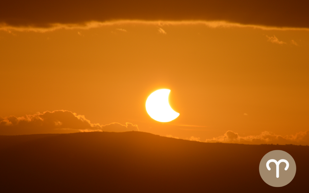 Eclipse Solar en Aries marzo 2025