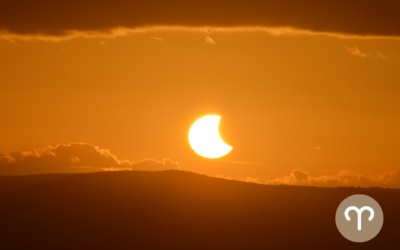 Eclipse Solar en Aries marzo 2025