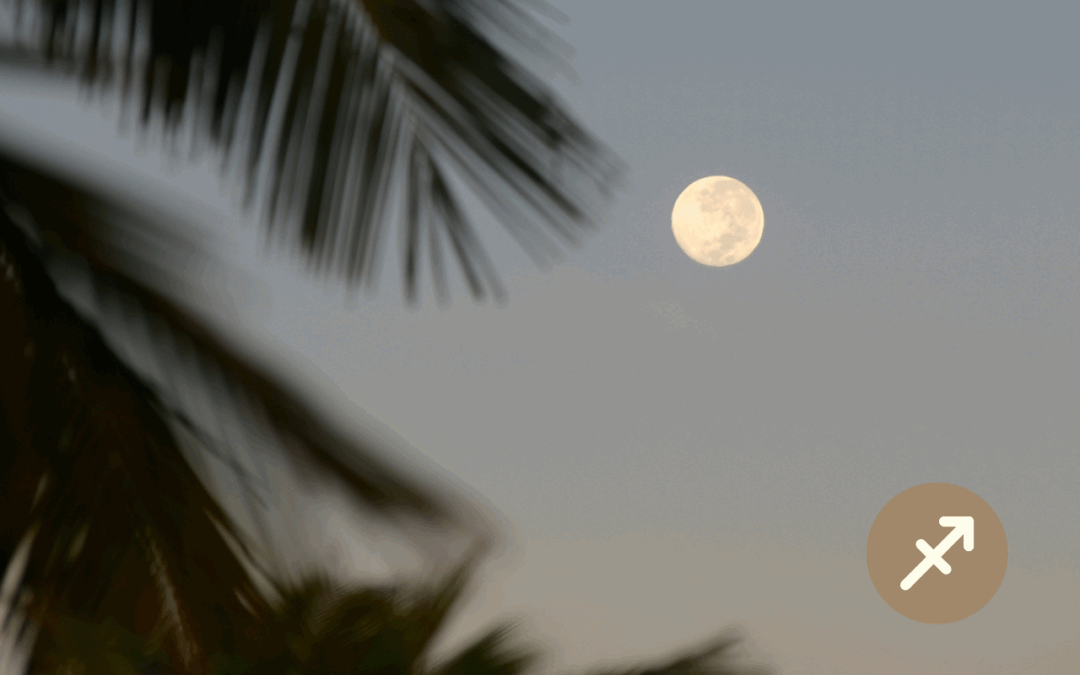Luna llena en Sagitario 2025