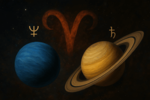 Saturno y Neptuno en Aries Saturno y Neptuno en Aries