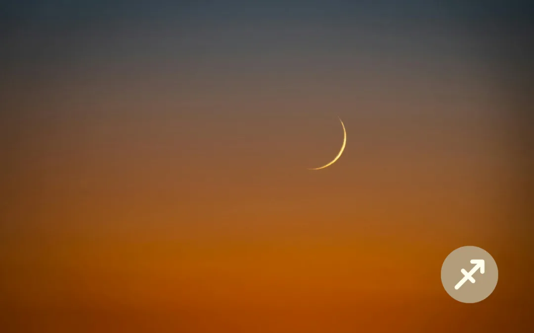luna nueva en sagitario diciembre 2025