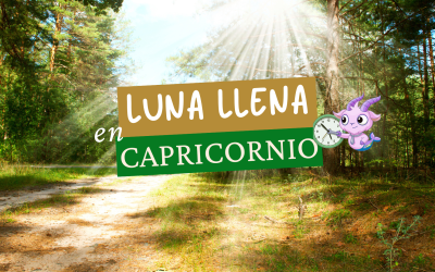 Luna llena en Capricornio junio 2026