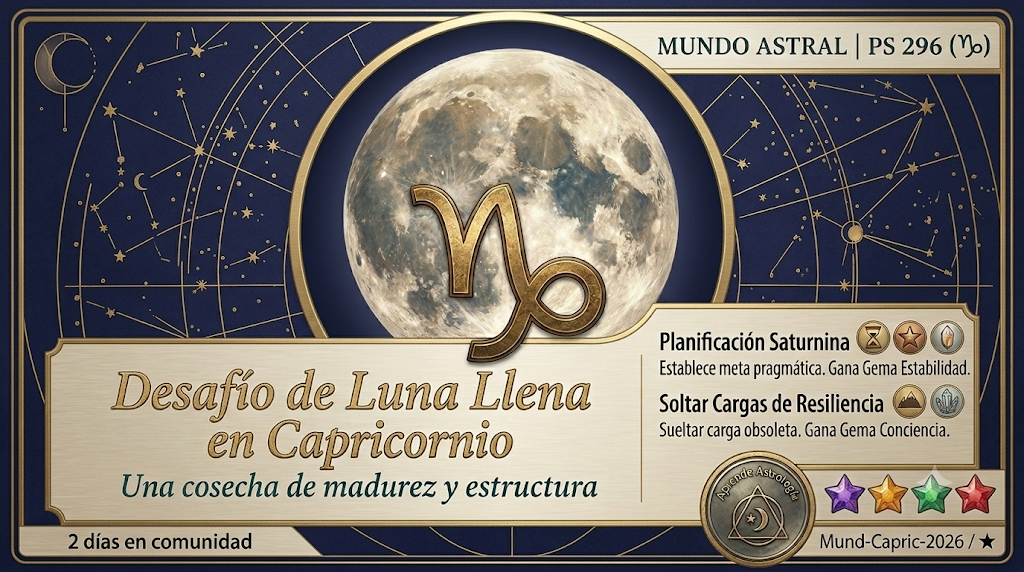 luna llena en capricornio junio 2026