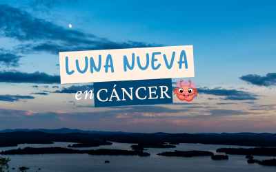 Luna Nueva en Cáncer julio 2026